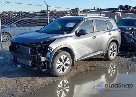2023 Nissan Rogue Sv Fwd из США, поврежденный, VIN 5N1BT3BA8PC876262